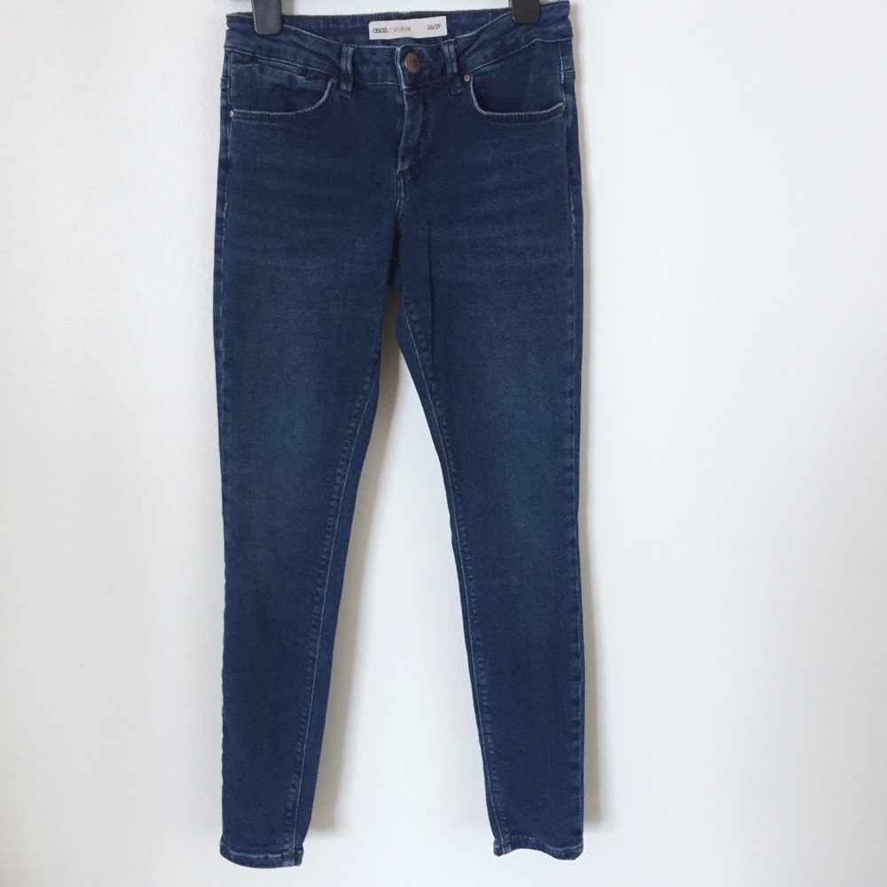 ASOS Dark Wash Denim Skinny Jeans